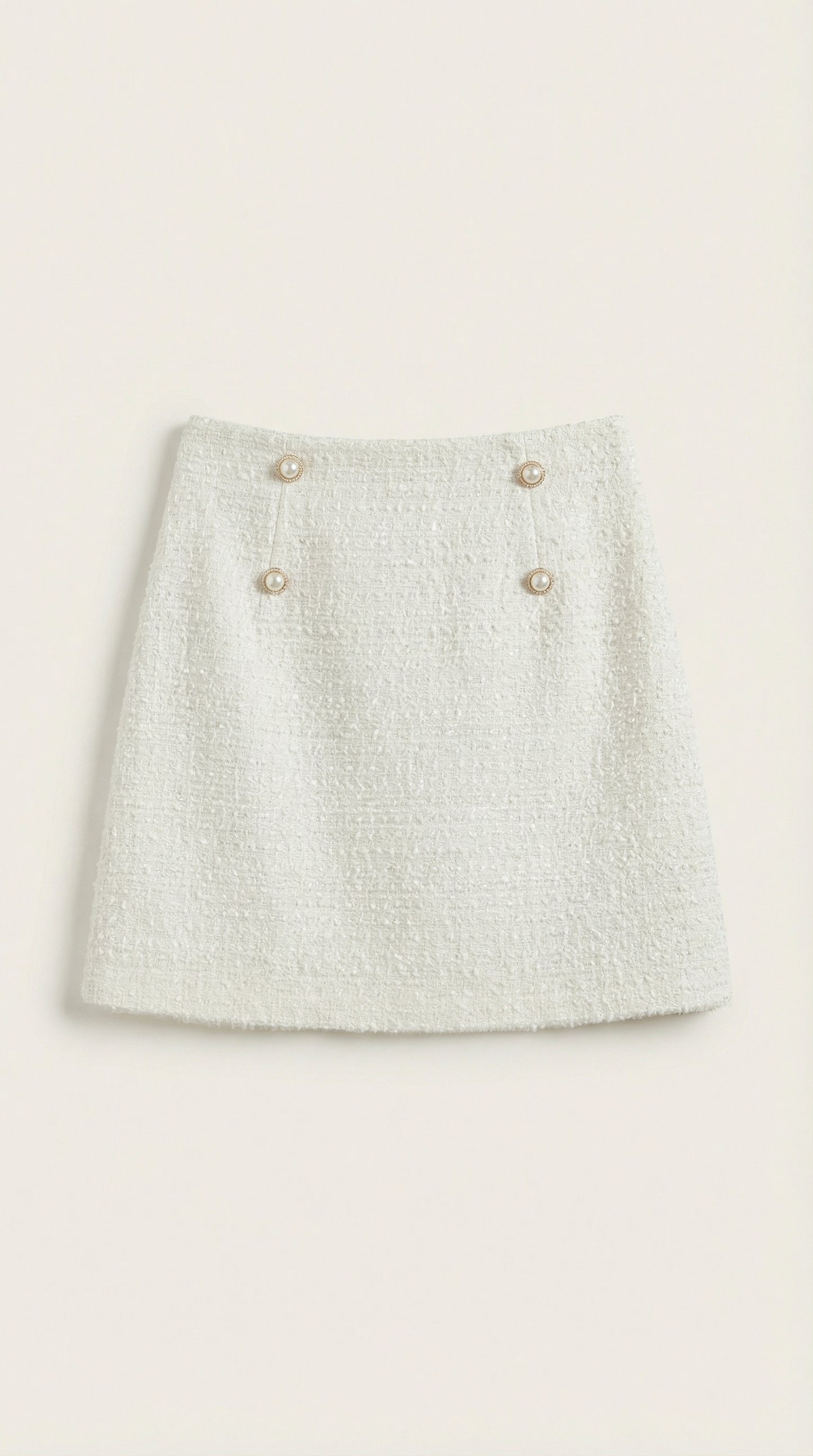 Falda Isla Blanca - Falda elegante para mujer