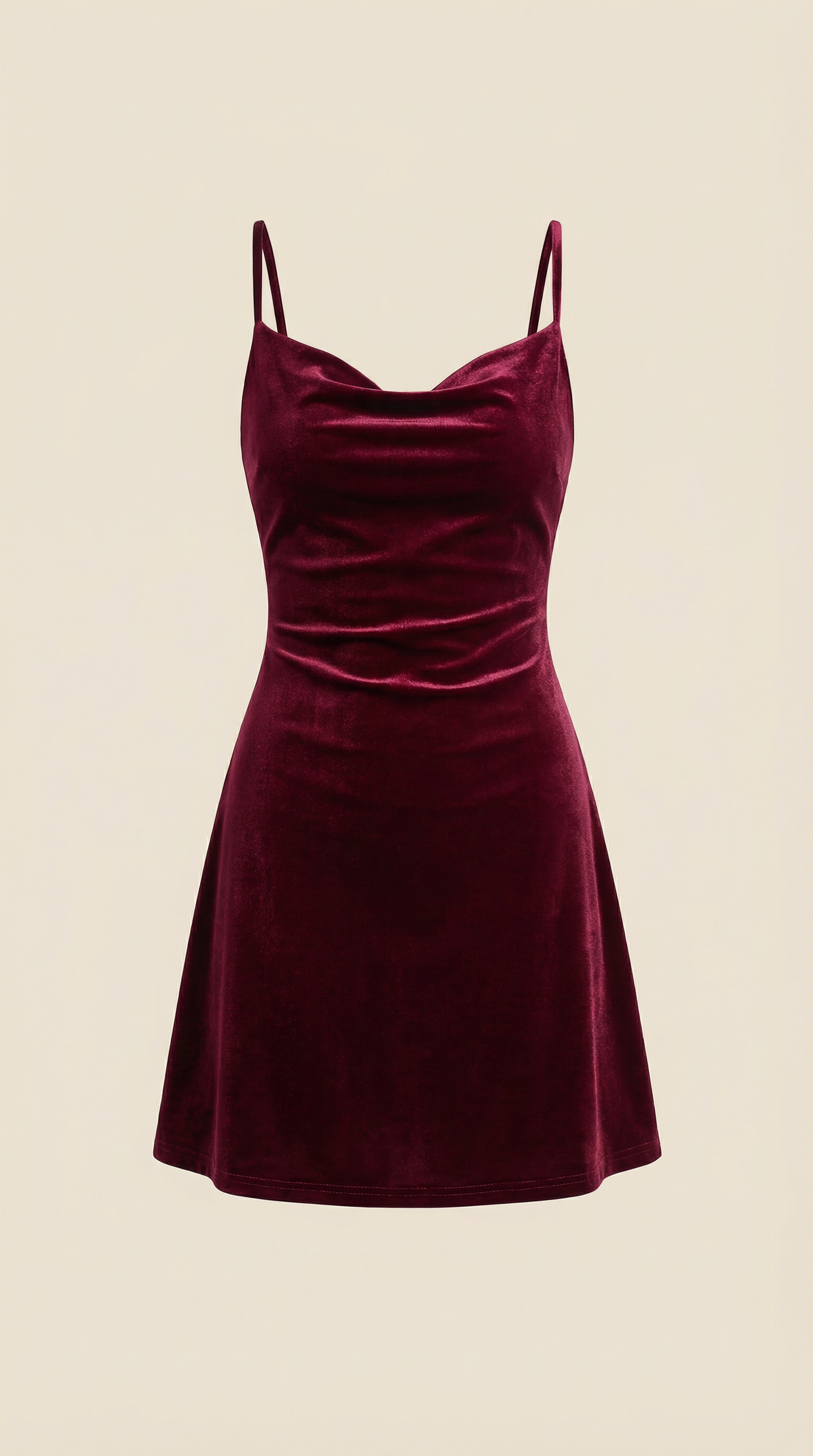 Mini Cami Dress in Olive Green