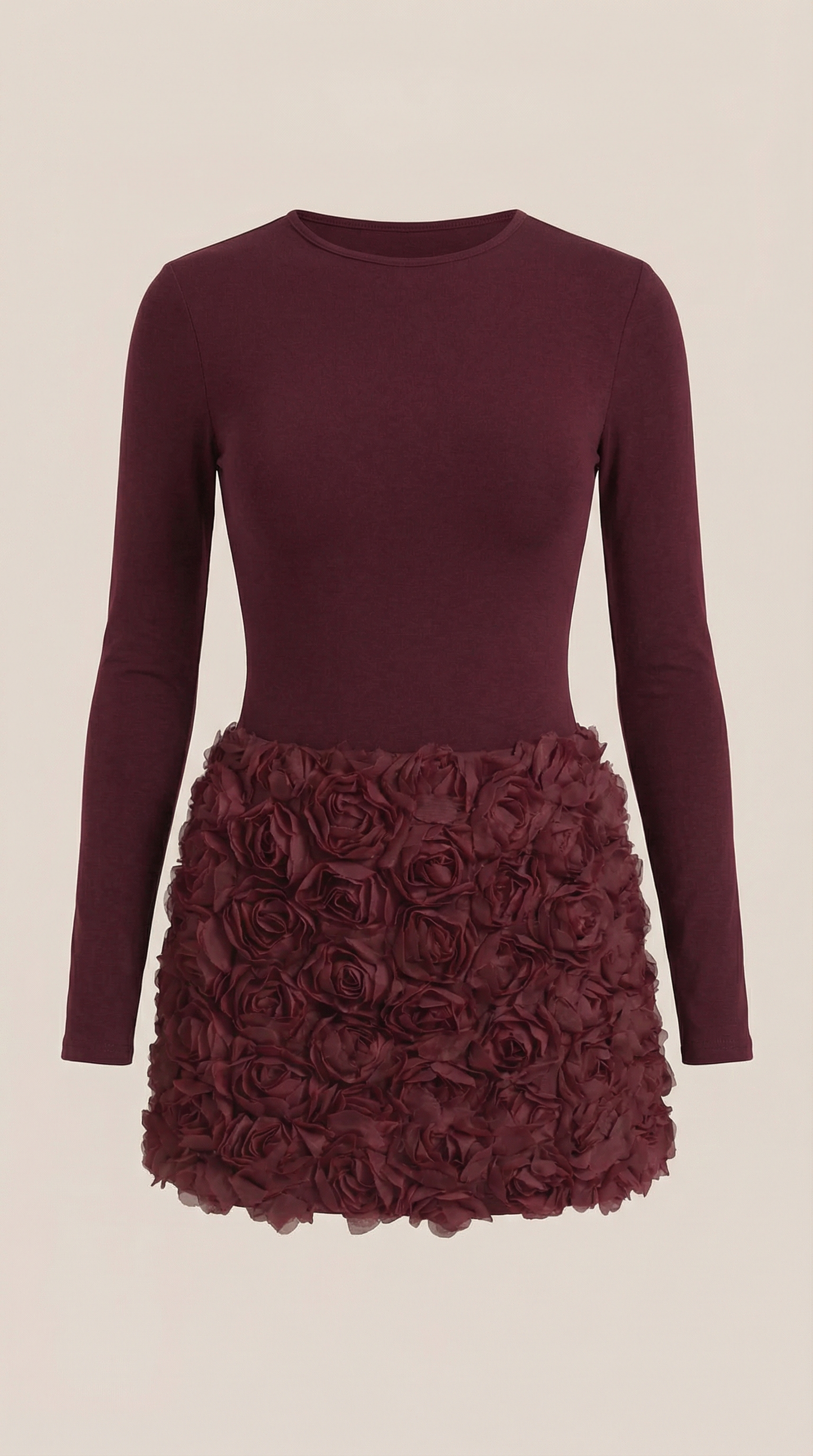 Vestido Mini Tonya con Textura Floral