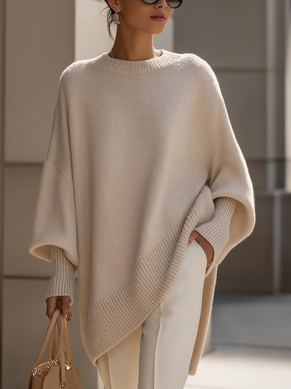 Ludovica | Jersey Oversize con Escote Amplio