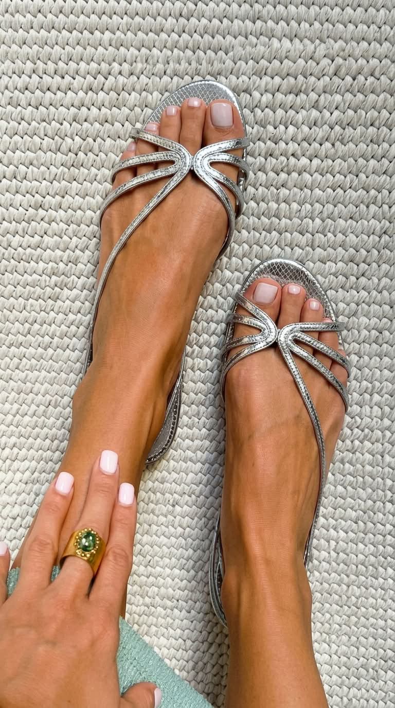 Sandali Metalizzati: Eleganza e Comfort in Ogni Passo