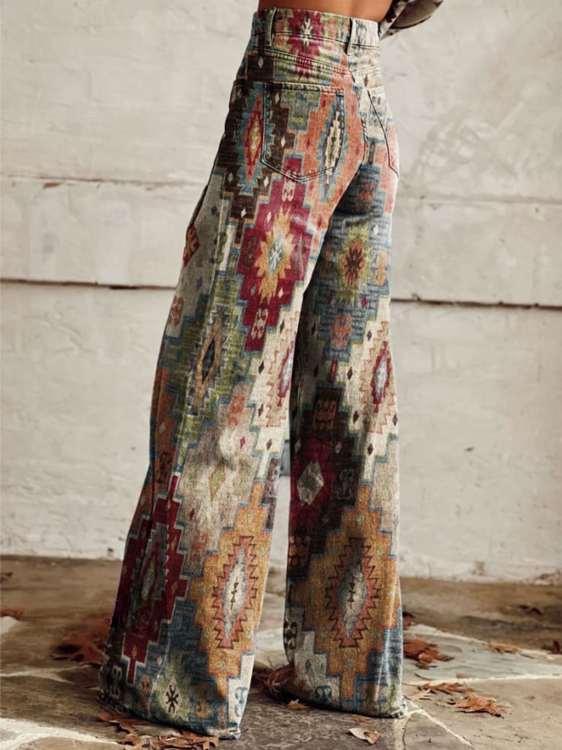 Itziar | Pantalones Elegantes de Estilo Retro