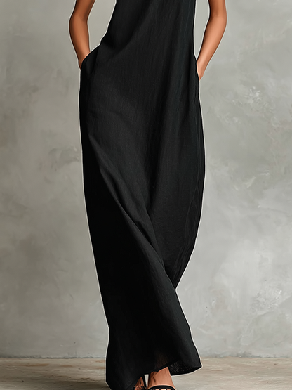Caterina | Vestido largo minimalista