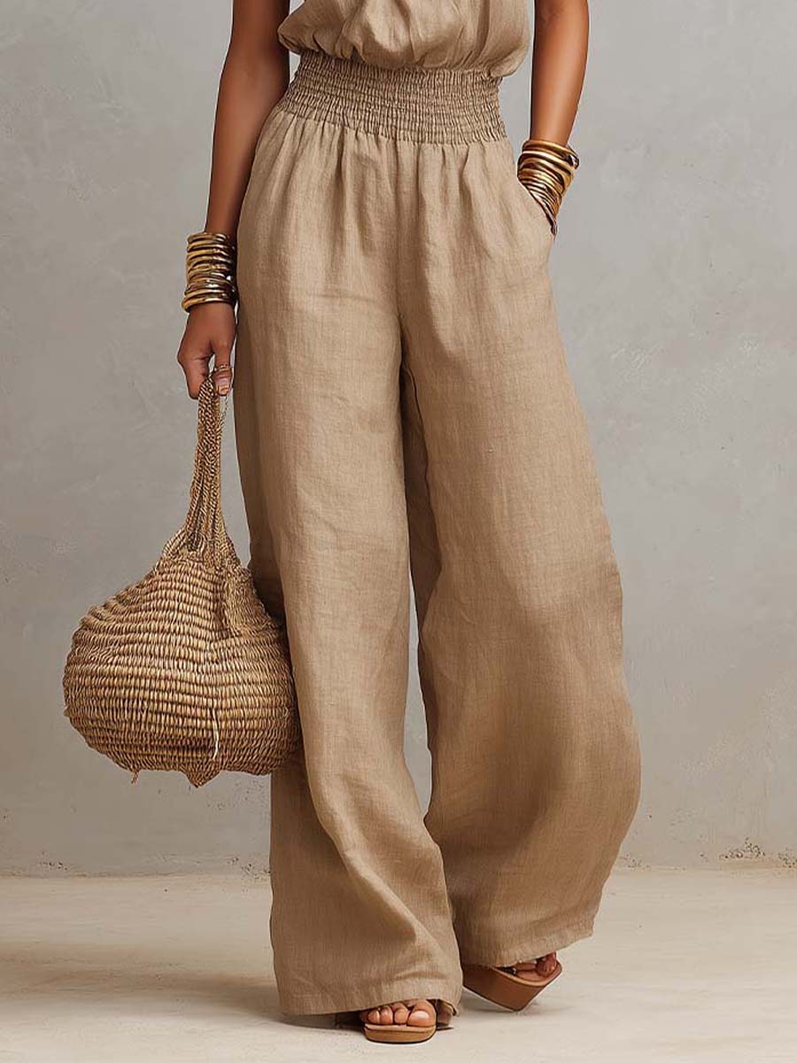 Jill - Elegant Halter Jumpsuit