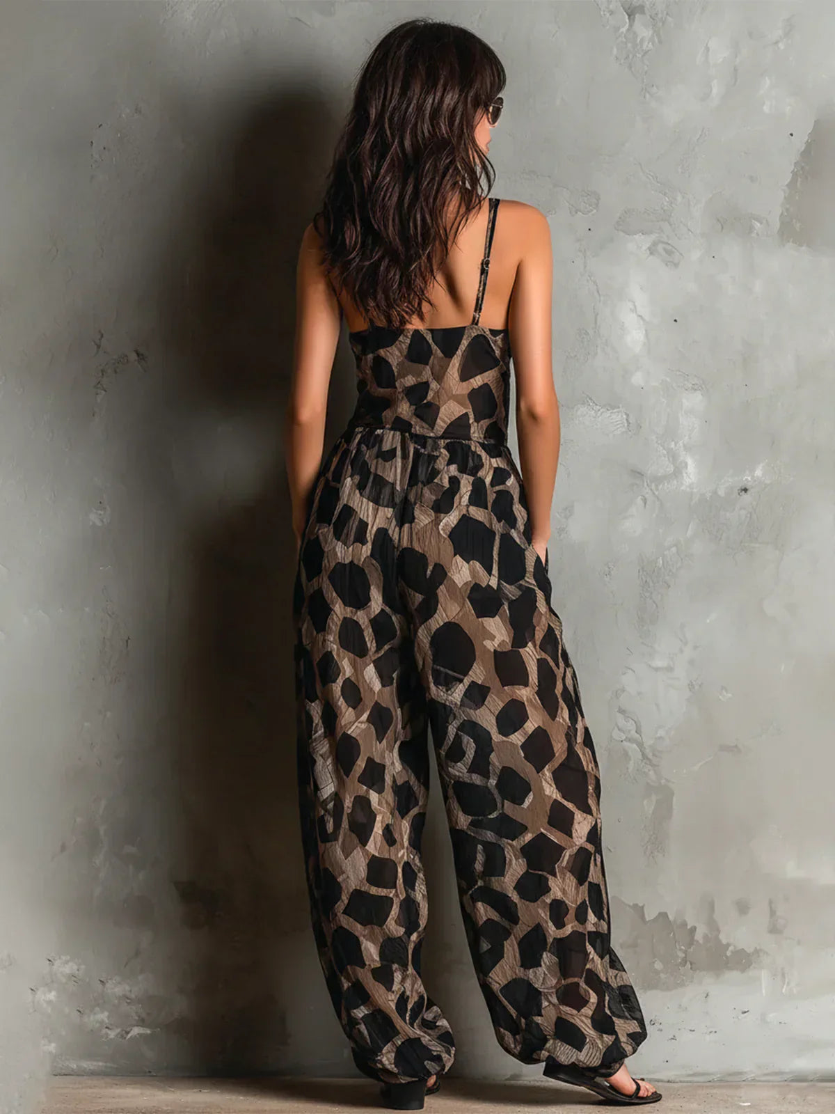 Claudia | Mono estampado de leopardo