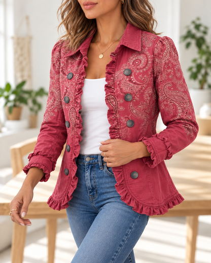 Anouk · Chaqueta paisley rosa