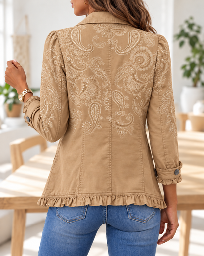 Crestelle · Chaqueta western caqui