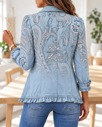 Estrella · Chaqueta cachemira azul cielo
