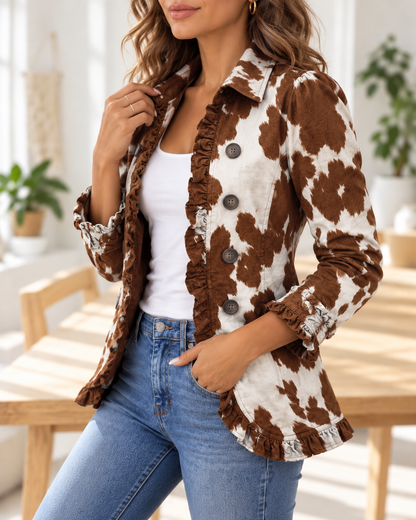 Holliday · Chaqueta estampado vaca
