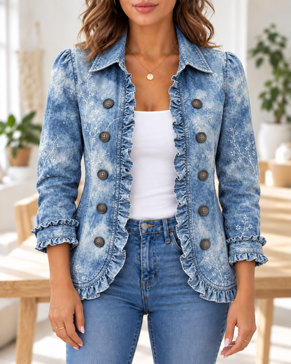 Jemison · Chaqueta botánica azul