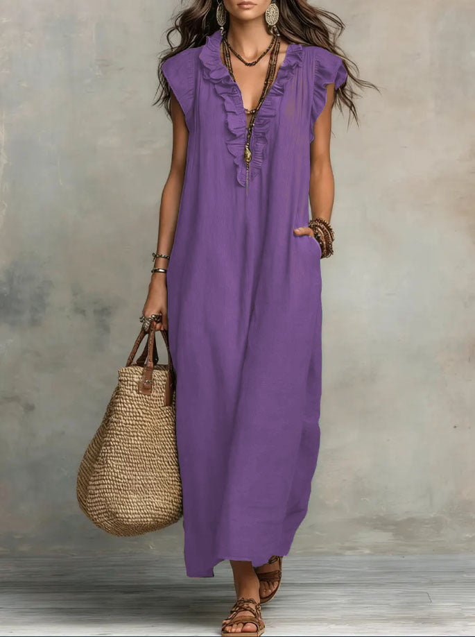 MOREAU LYON | ROBE BOHÉMIENNE CHIC ET FLUIDE POUR FEMMES