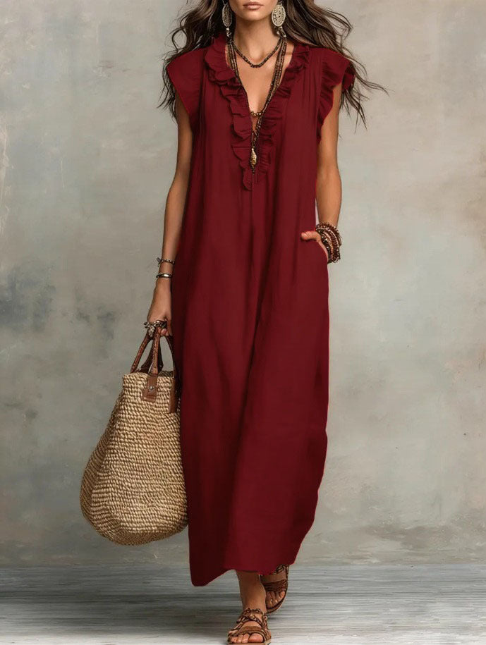 MOREAU LYON | ROBE BOHÉMIENNE CHIC ET FLUIDE POUR FEMMES