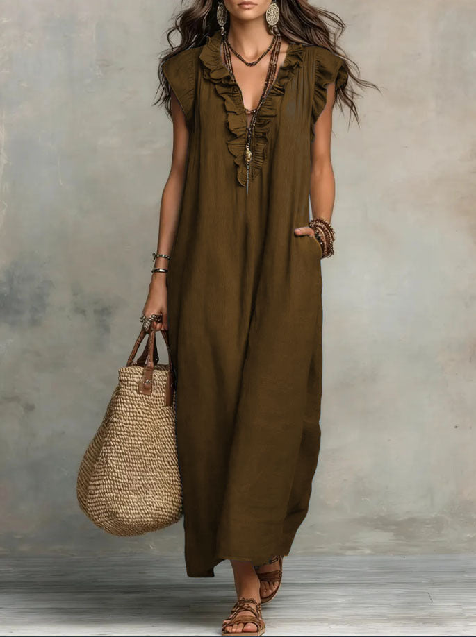 MOREAU LYON | ROBE BOHÉMIENNE CHIC ET FLUIDE POUR FEMMES