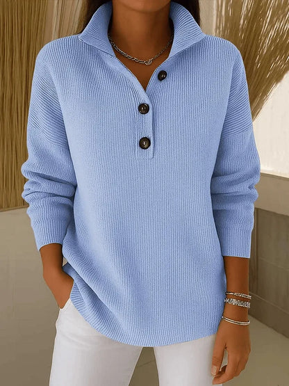 Amalia | Jersey Polo con Escote en V