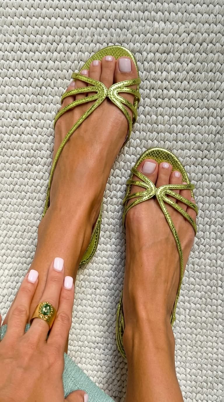 Sandali Metalizzati: Eleganza e Comfort in Ogni Passo