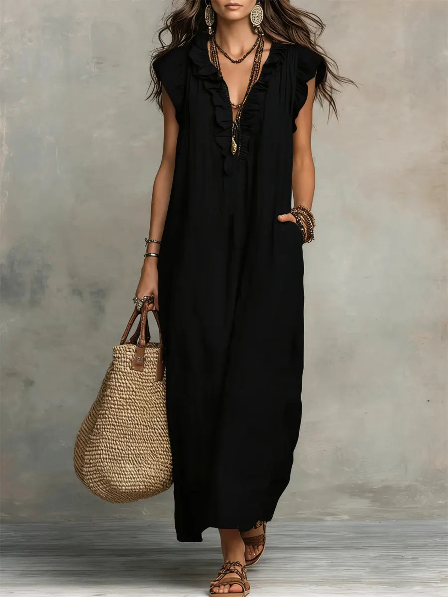 MOREAU LYON | ROBE BOHÉMIENNE CHIC ET FLUIDE POUR FEMMES