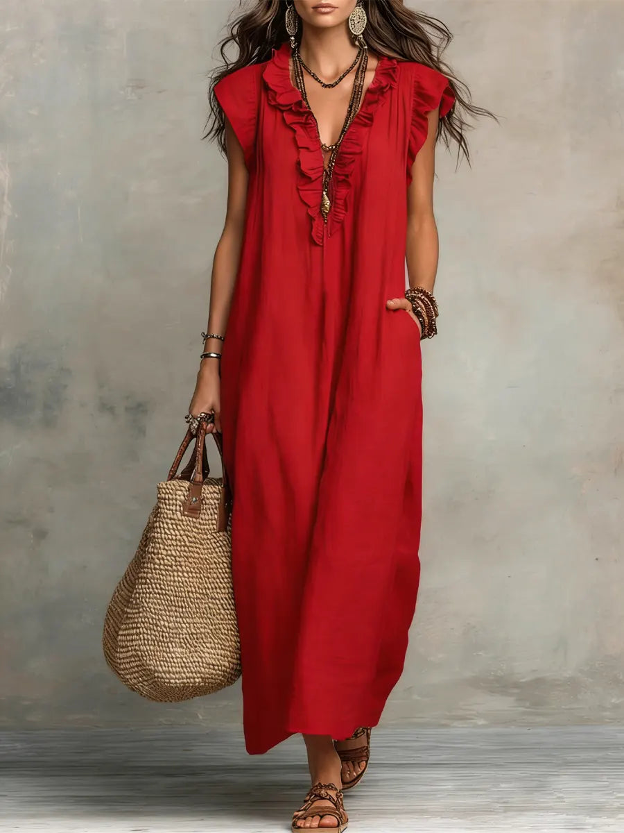 MOREAU LYON | ROBE BOHÉMIENNE CHIC ET FLUIDE POUR FEMMES