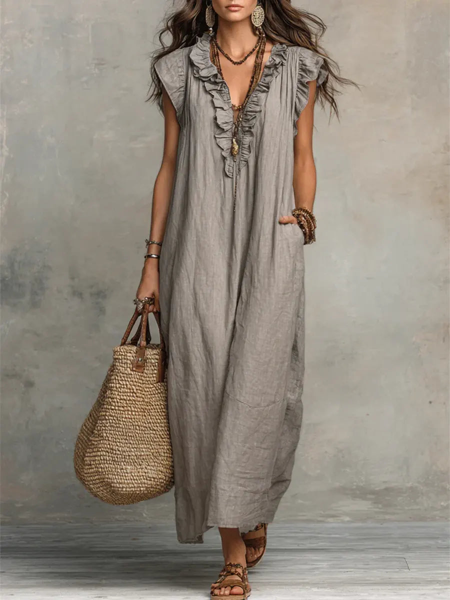 MOREAU LYON | ROBE BOHÉMIENNE CHIC ET FLUIDE POUR FEMMES