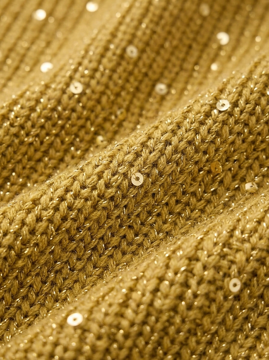 Celestina - Cárdigan Oversize con Botones Dorados