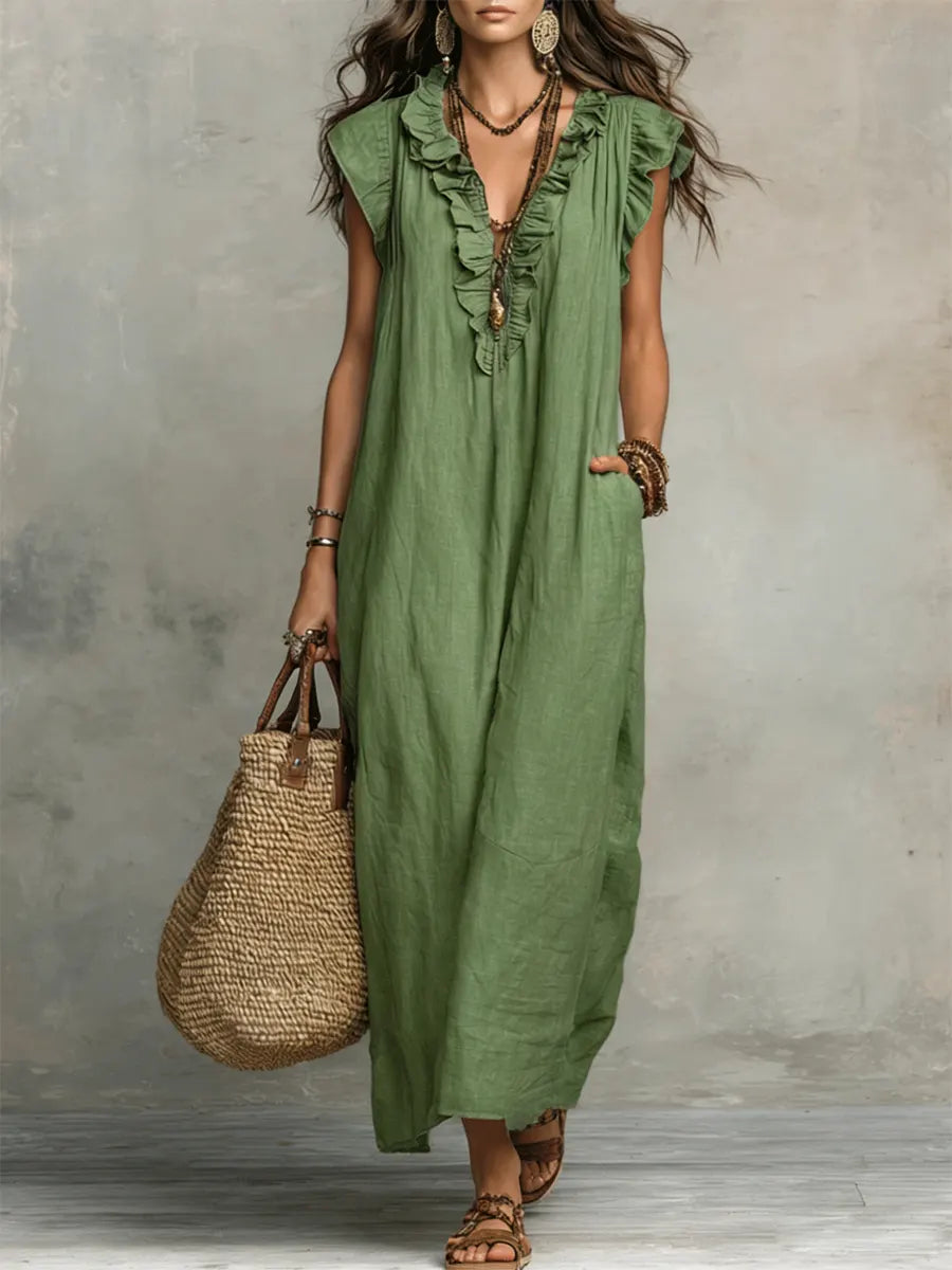 MOREAU LYON | ROBE BOHÉMIENNE CHIC ET FLUIDE POUR FEMMES