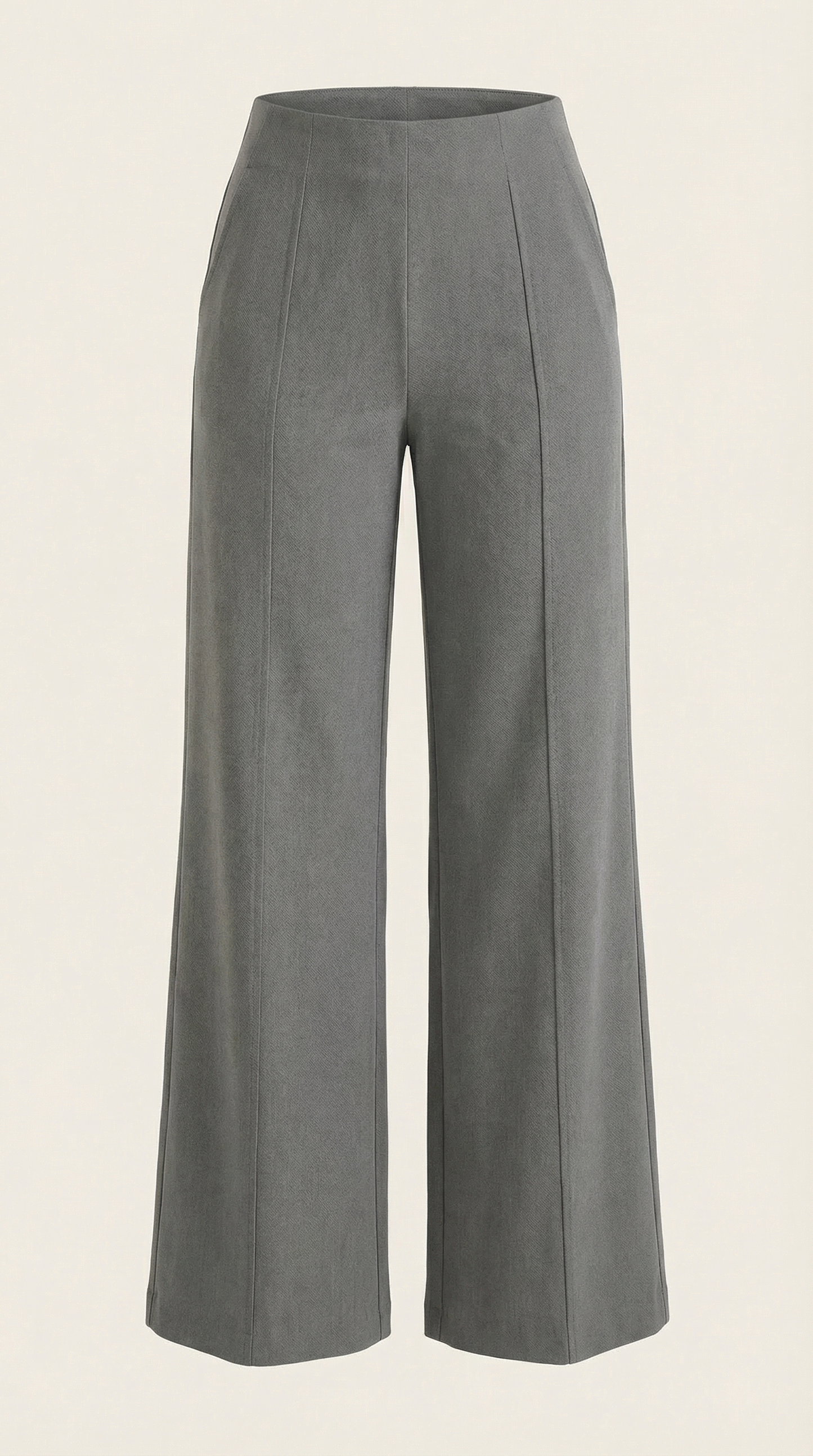 Pantalones Baggy Brooke de Cintura Media