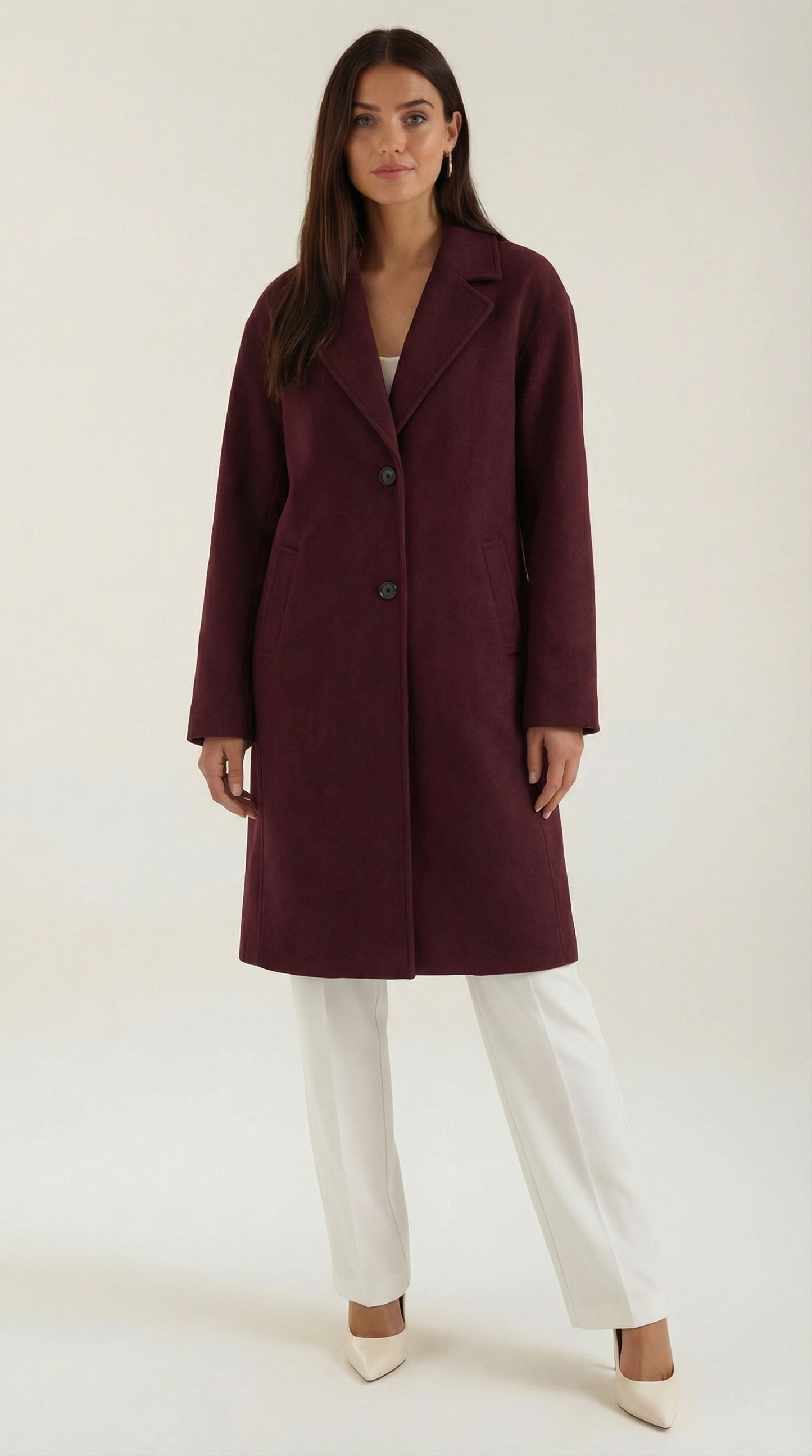 Diane Abrigo Oversized de Lana