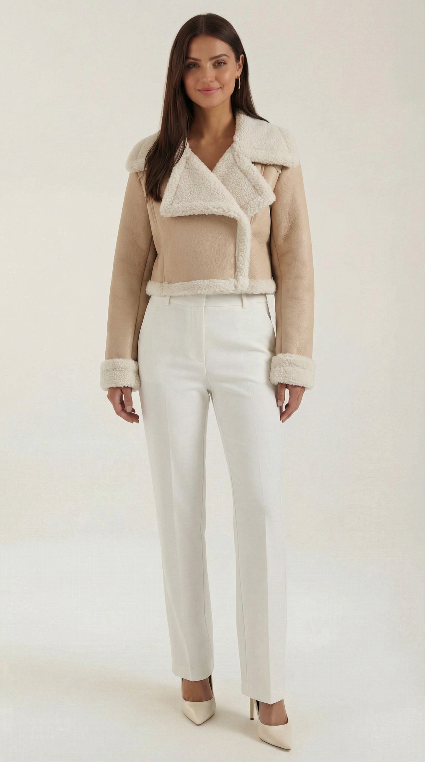 Corta Chaqueta de Forro Polar Marie
