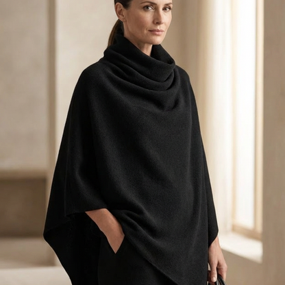 Valentina | Conjunto Elegante con Cuello Alto y Pantalón de Pierna Ancha